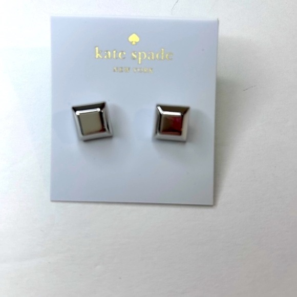 BRAND NEW Kate Spade Big Dipper Stud earrings in silver - Picture 2 of 6